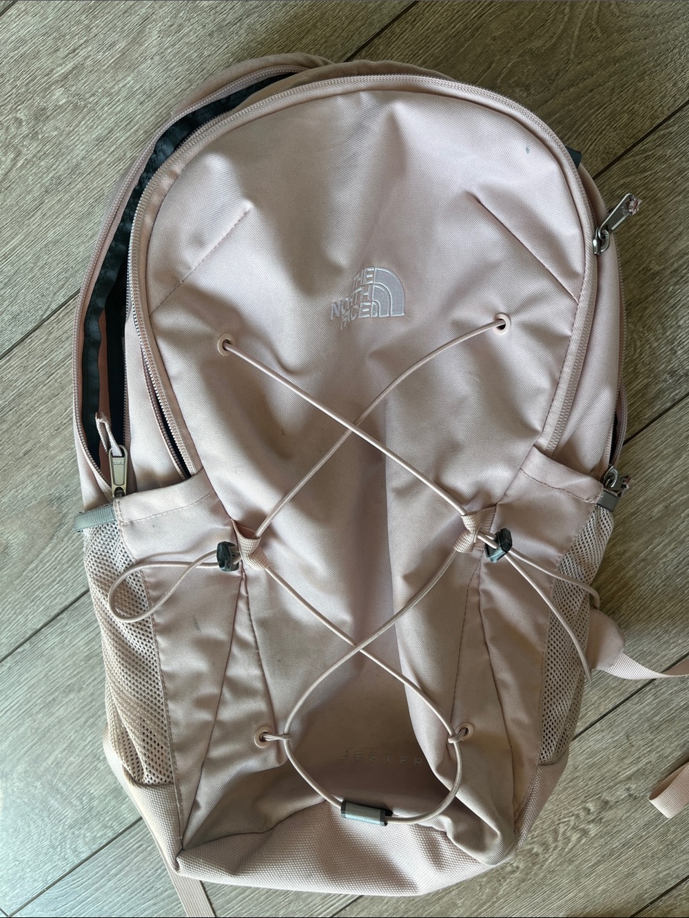 The North Face Blush Pink Daypack Backpack